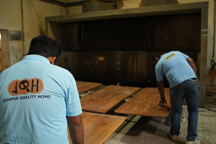 Finishing inspection by JQH